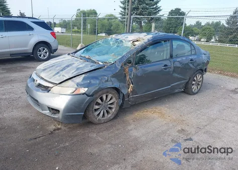 2009 Honda Civic Ex z USA, uszkodzony, nr VIN 2HGFA15899H504648